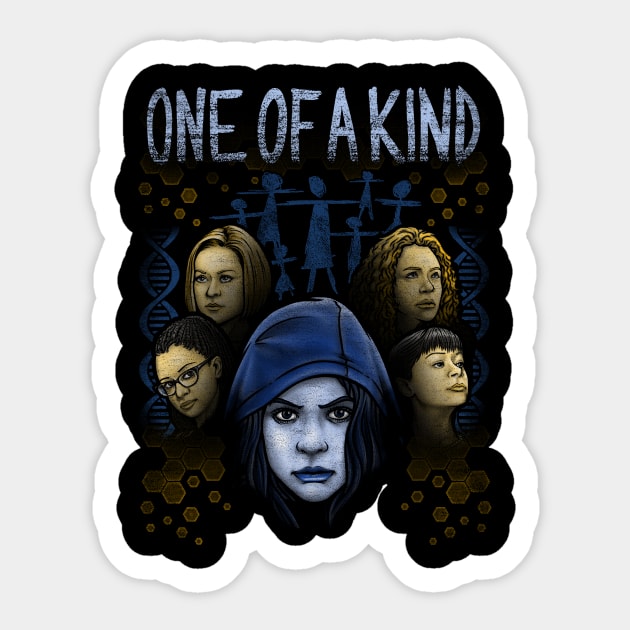 One of a Kind Sticker by Punksthetic